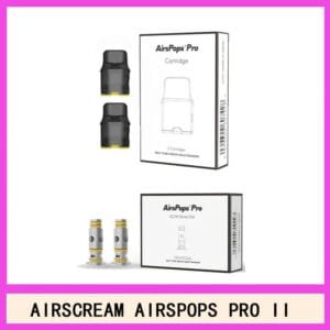 AIRSCREAM AIRSPOPS PRO 氣泡煙彈空倉霧化芯成品芯1.0歐姆