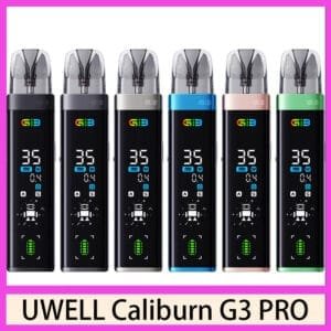 UWELL Caliburn G3 Pro Pod咖哩棒電子煙主機官網評價說明書