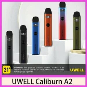 Uwell Caliburn A2咖哩棒A2電子煙主機官網評價說明書