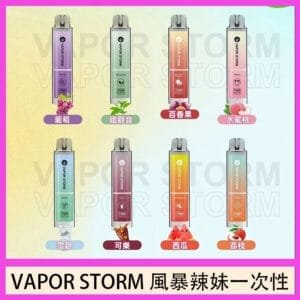 VAPOR STORM風暴辣妹一次性主機充電7500口（5%）