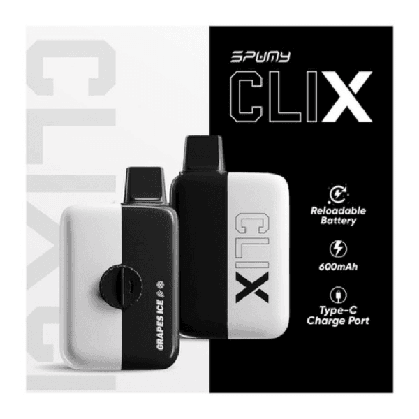 SPUMY Clix斯邦迷換彈拋棄式一次性7500口 - Image 4