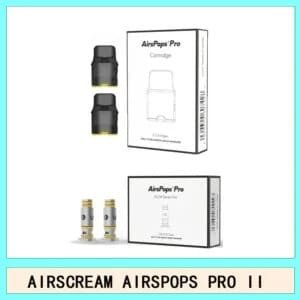 AIRSCREAM AIRSPOPS PRO 氣泡煙彈空倉霧化芯成品芯1.0歐姆